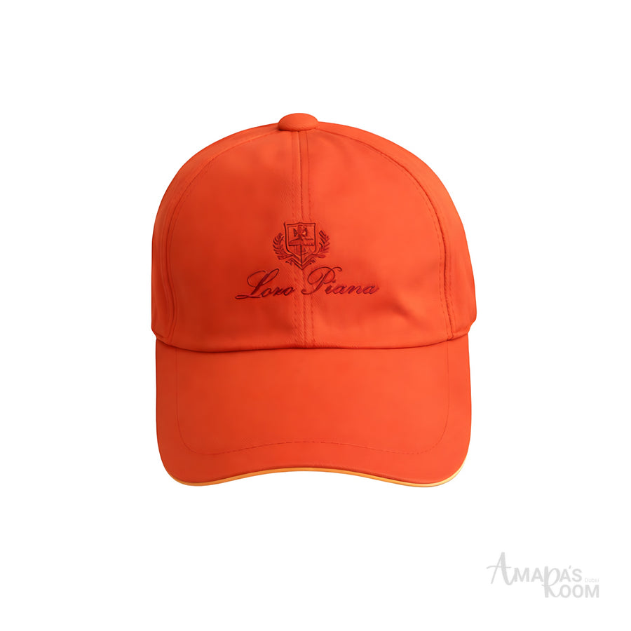 Loro Piana Loro Piana Orange Logo - Cap - View 2
