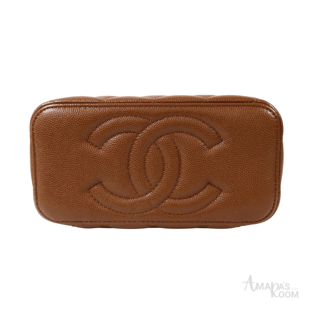 Chanel Vanity Case – Brown - View 4