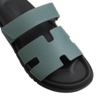 Hermès Chypre Sandals – Bleu Tonnerre - View 2