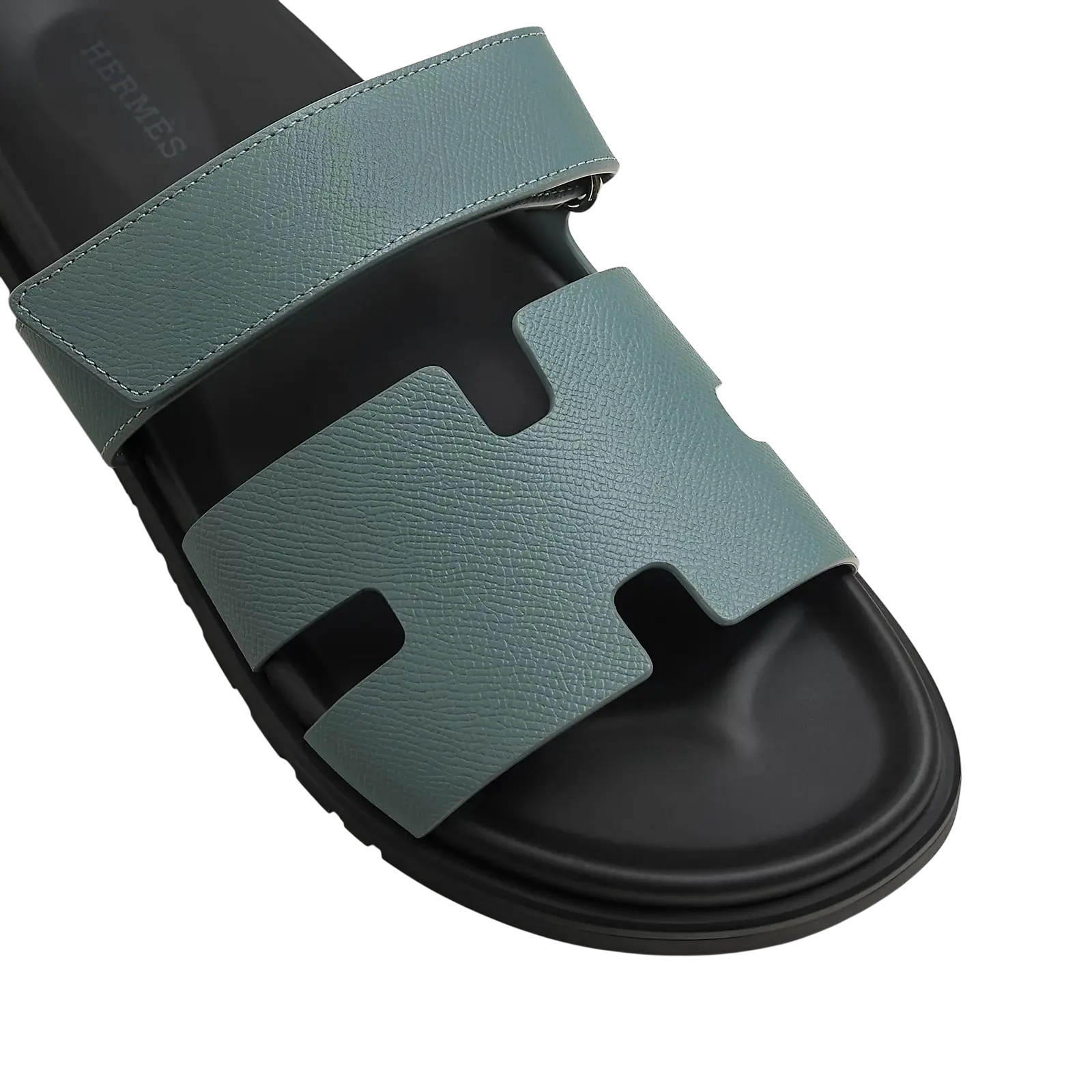 Hermès Chypre Sandals – Bleu Tonnerre - View 2