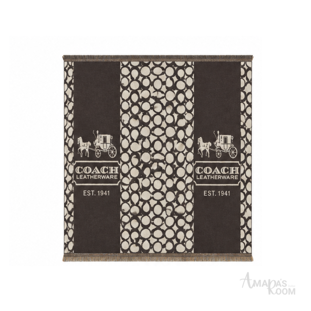 Coach | Signature Jacquard Dark Brown - View 1