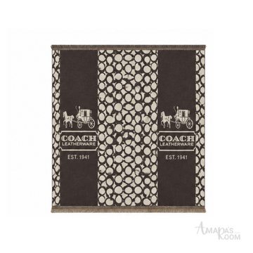 Coach | Signature Jacquard Dark Brown - View 1