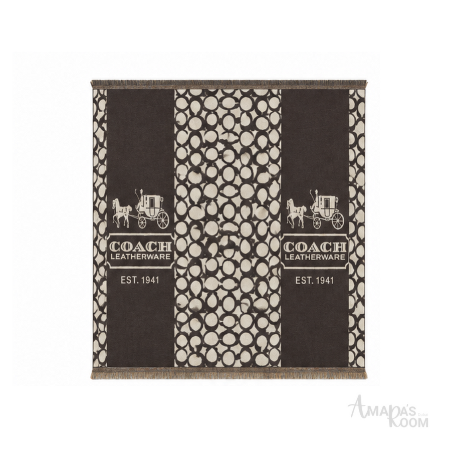 Coach | Signature Jacquard Dark Brown - View 1