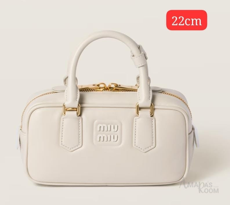 Miu Miu Bag Arcadie Leather White – product view