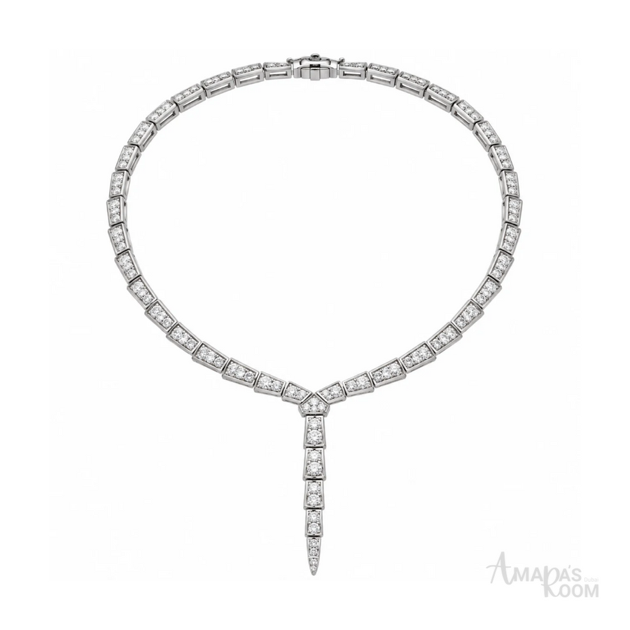 Bvlgari Serpent White Gold Diamond Set
