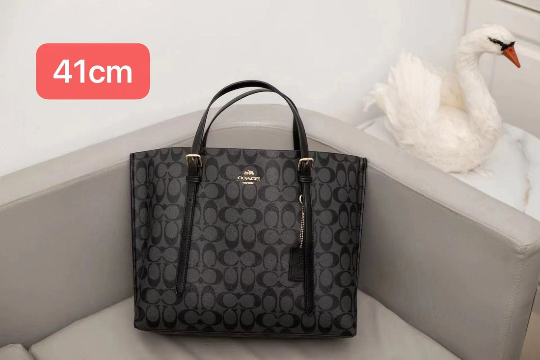 Coach Bag Mollie Tote Bag in Signature Canvas – product view