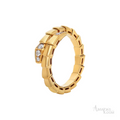 Bvlgari Yellow Gold and Diamond Serpenti Viper
