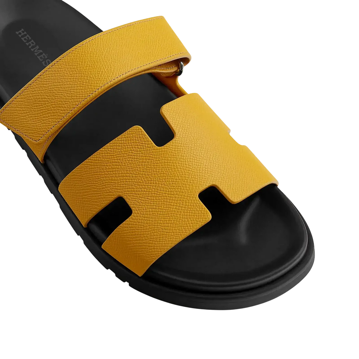 Hermès Chypre Sandals – Jaune Topaze - View 2