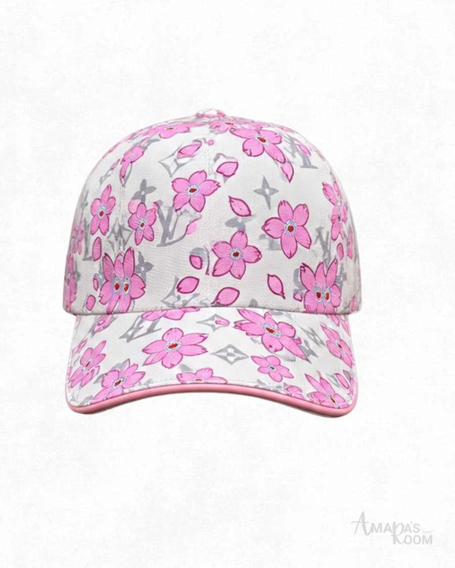 Louis Vuitton Cap | Luxury Baseball Pink/White