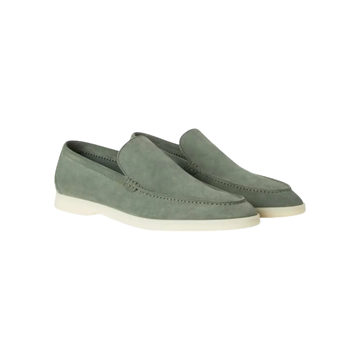 Loro Piana Summer Walk Loafers – Frozen Fir - View 1