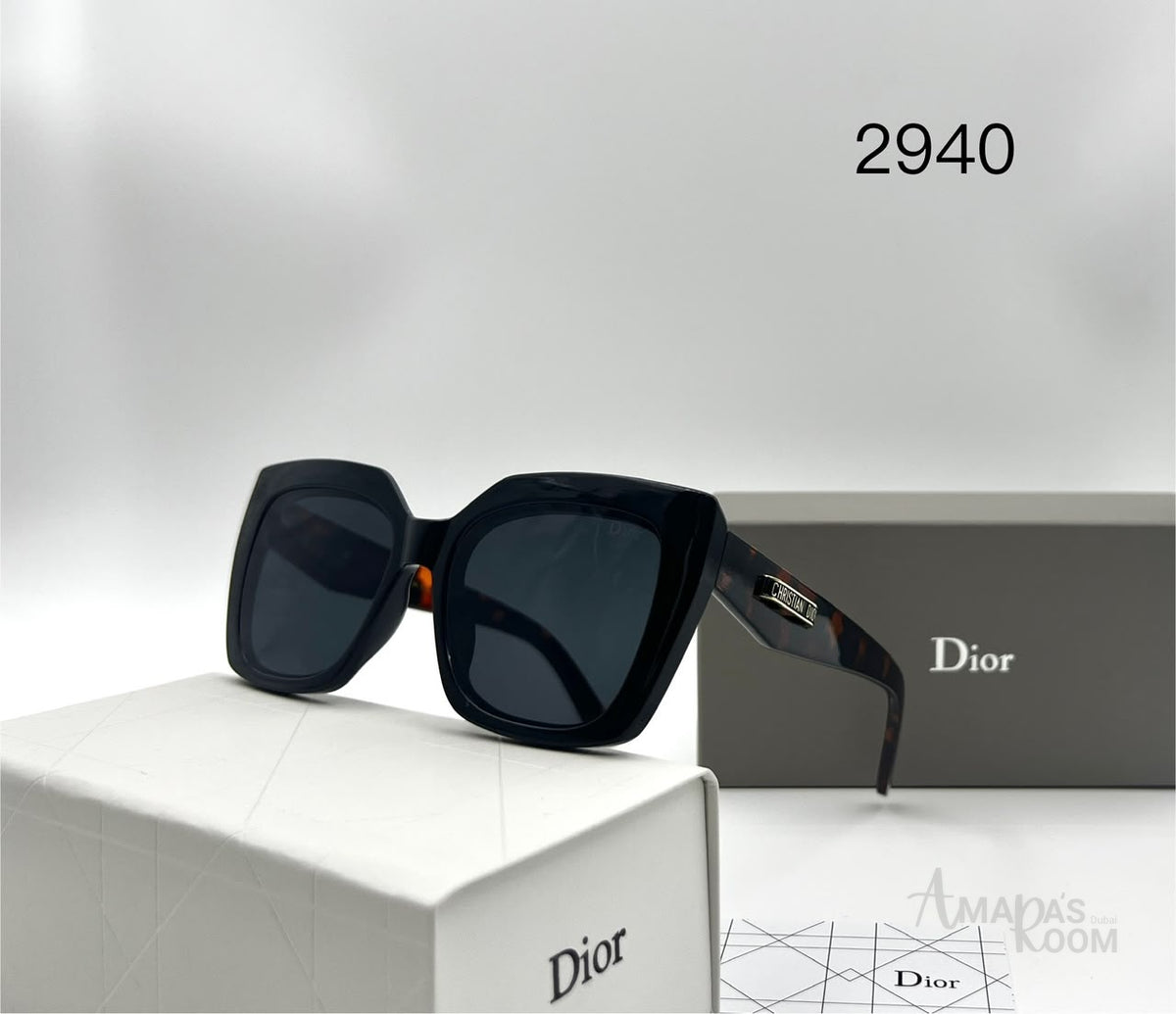 Dior DiorMidnight Sunglasses S1I – Black Acetate - View 4