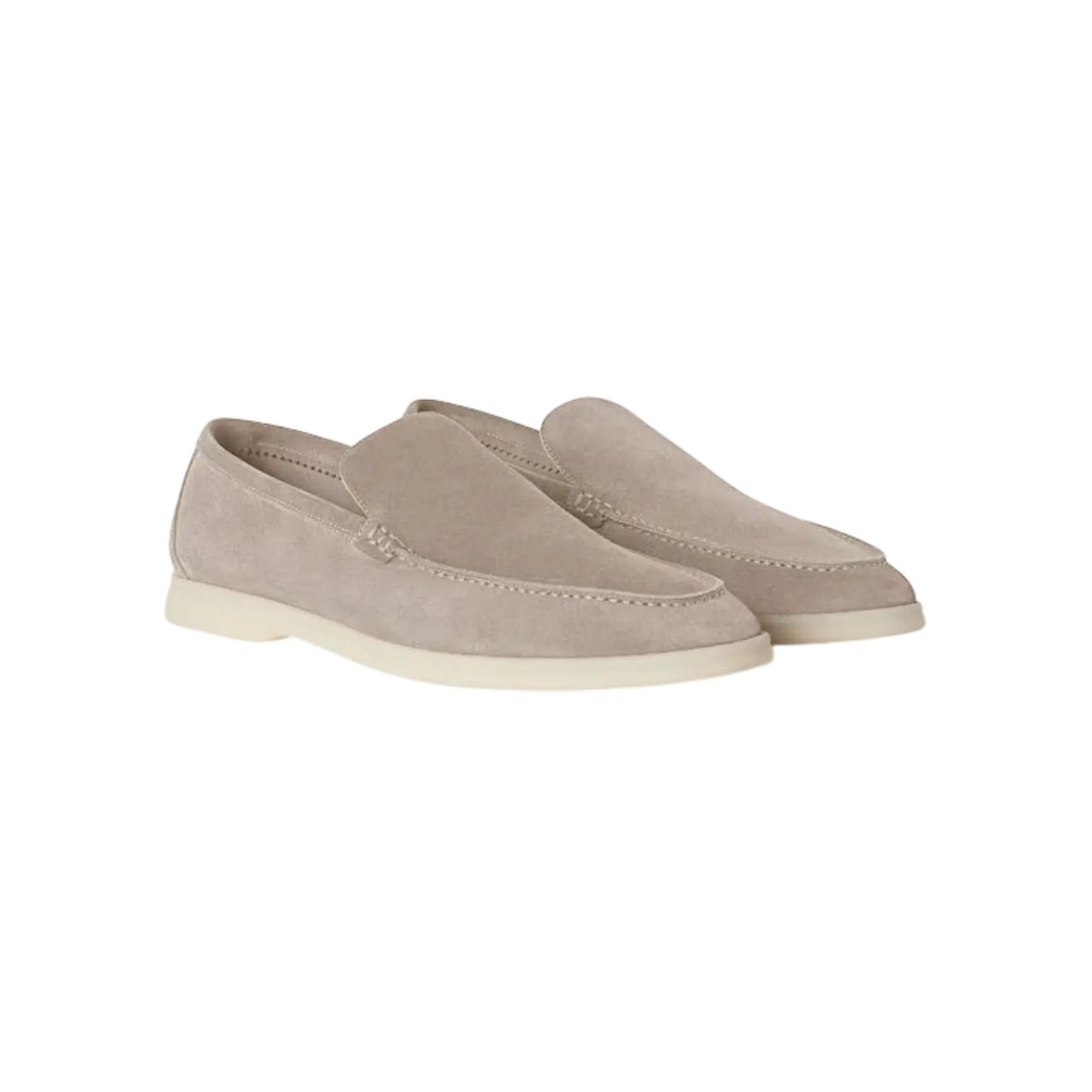 Loro Piana Summer Walk Loafers – Classic Beige - View 1