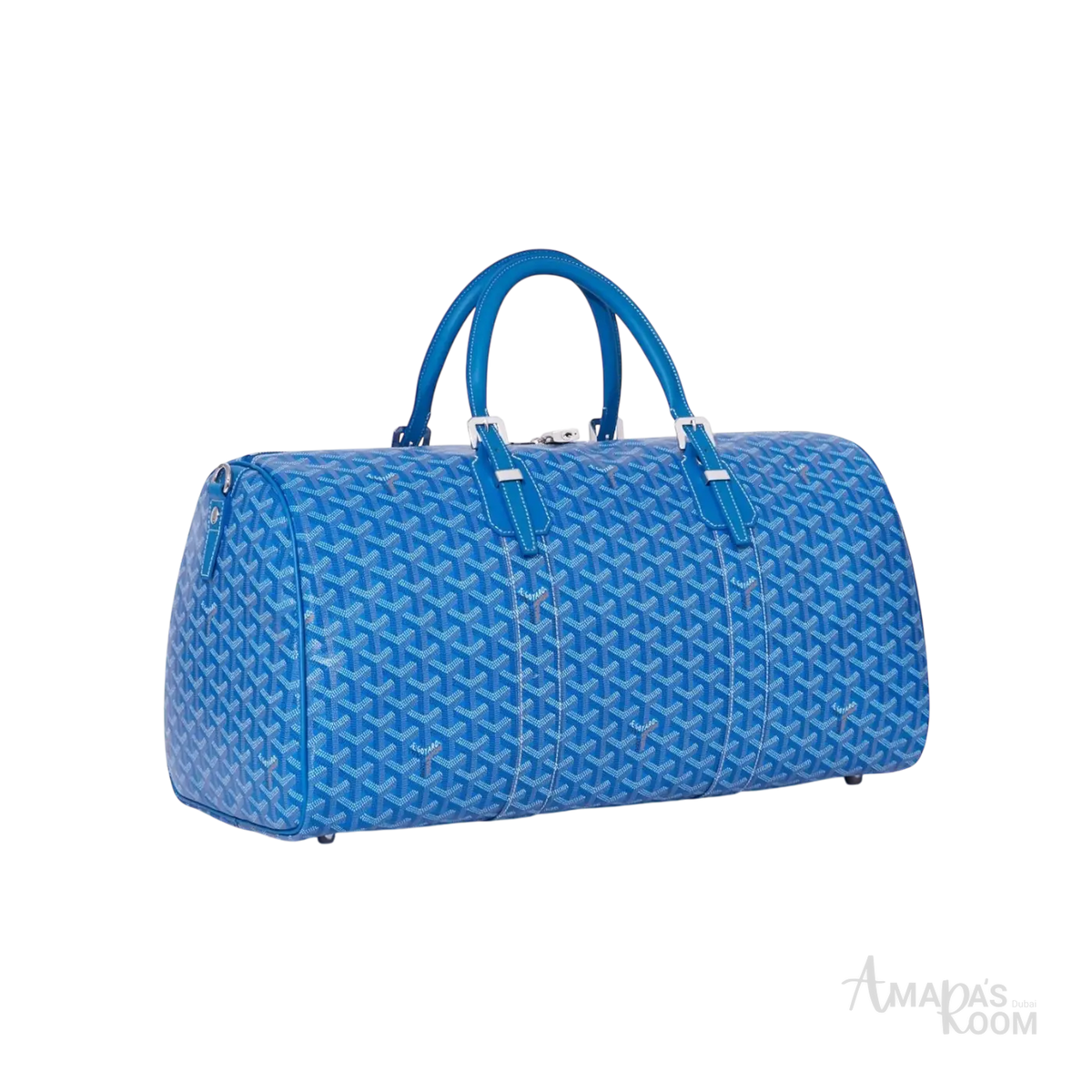 Goyard Boston 50 Bag Sky Blue - View 1