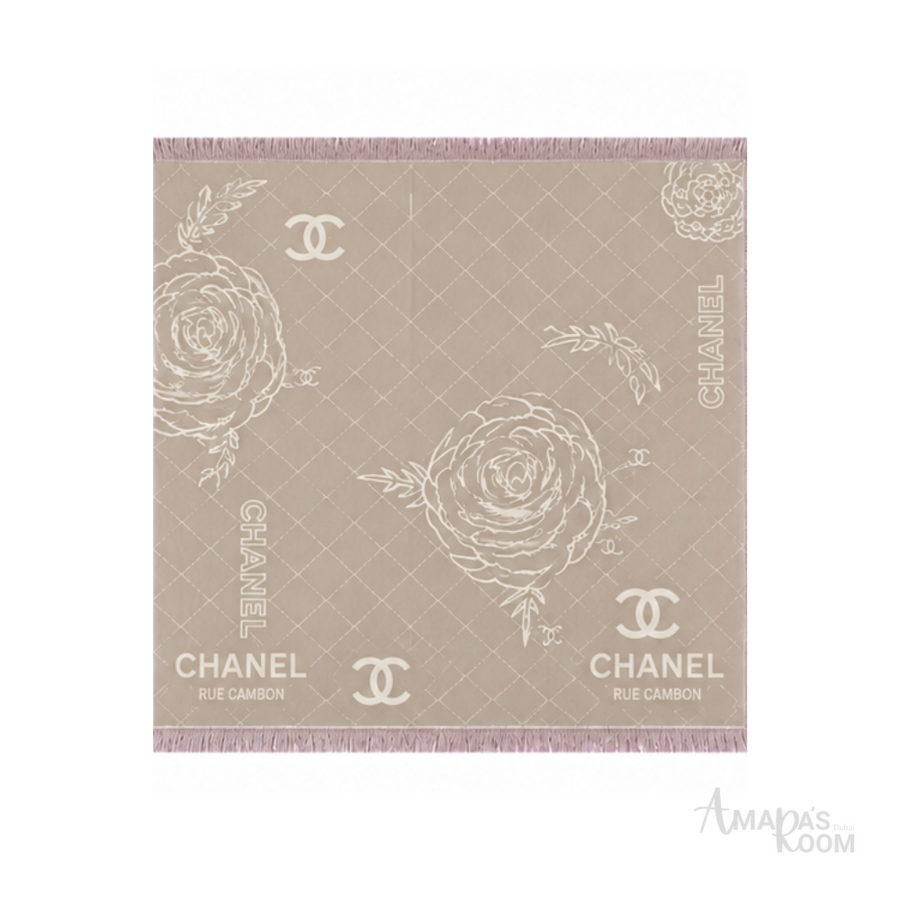 Chanel | Camellia Grid CC Taupe - View 1