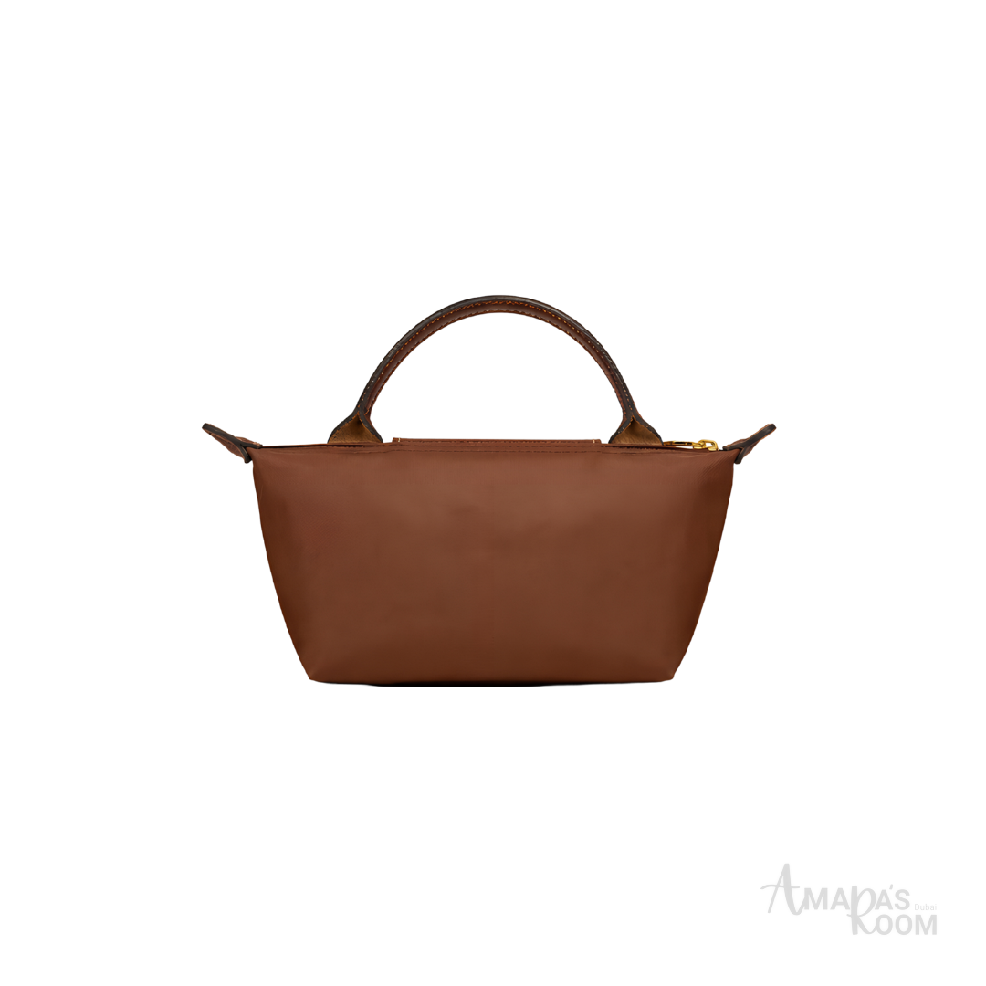 Longchamp Le Pliage Original Pouch – Light Brown - View 4