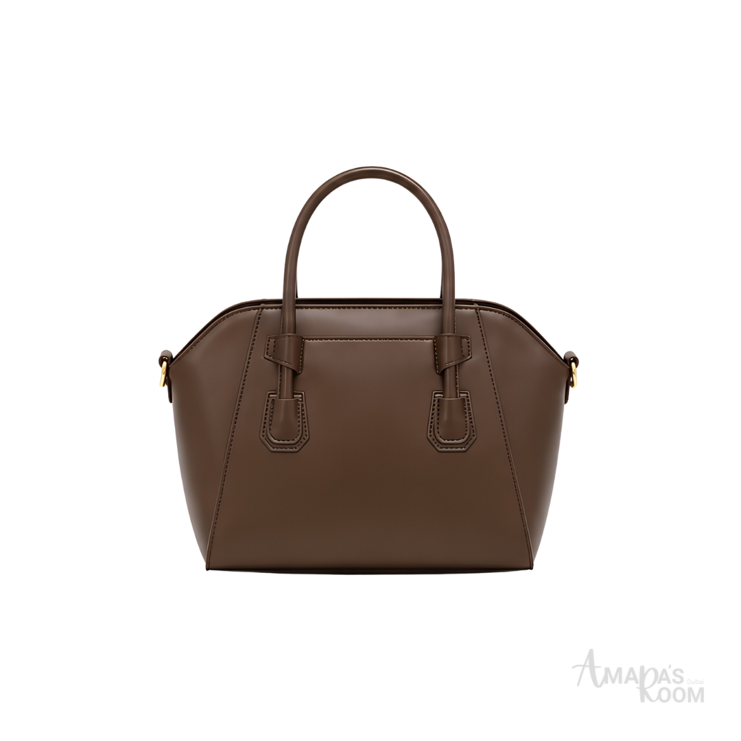 Givenchy Toy Lock Antigona Leather Bag – Brown - View 4