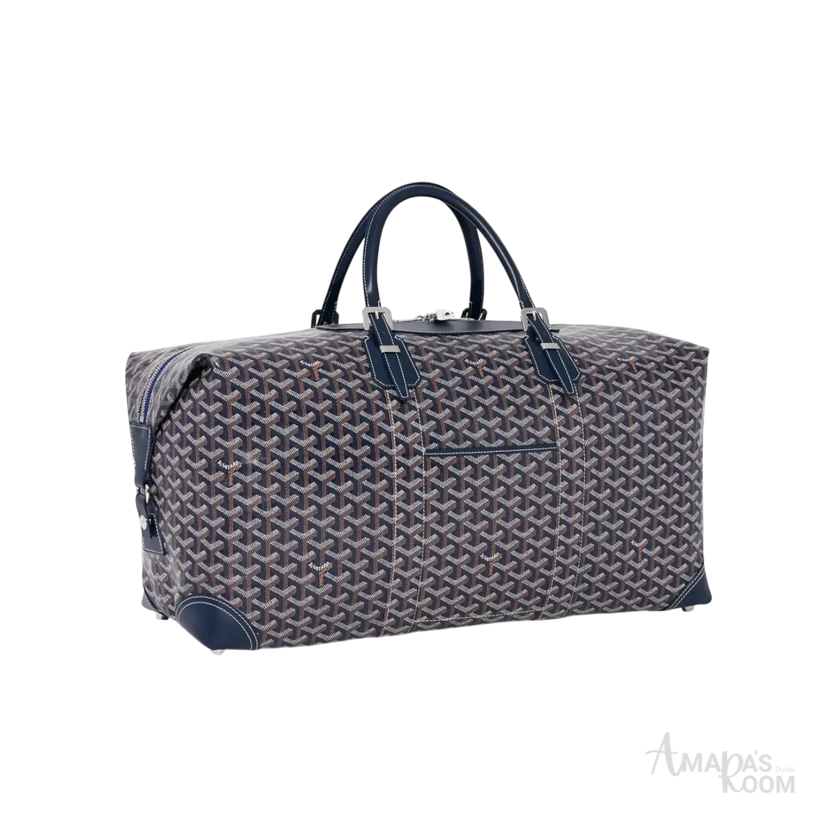 Goyard Bowling 55 Travel Bag – Navy Blue - View 1
