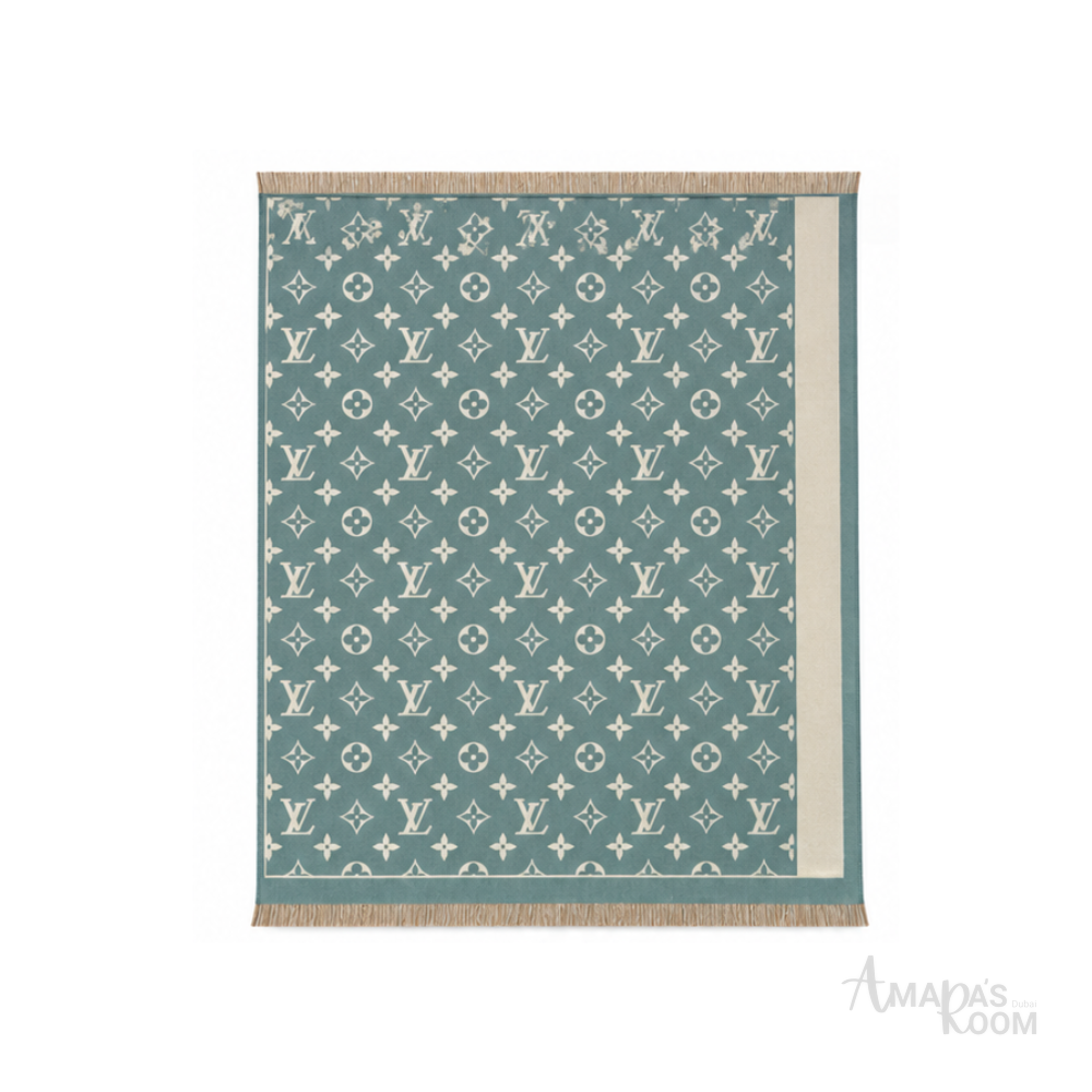 Louis Vuitton | Shawl Classic Celadon Green - View 1
