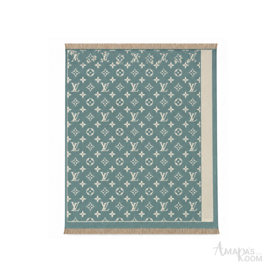 Louis Vuitton | Shawl Classic Celadon Green - View 1