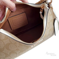 Coach Teri Shoulder Bag in Signature Canvas - View 3