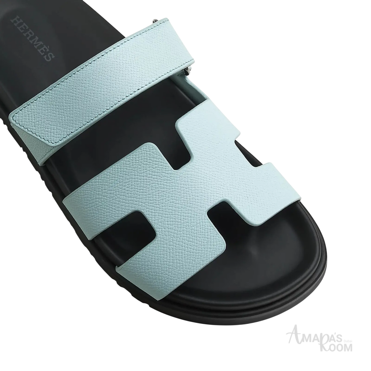 Hermès Chypre Sandals – Bleu Brume - View 2