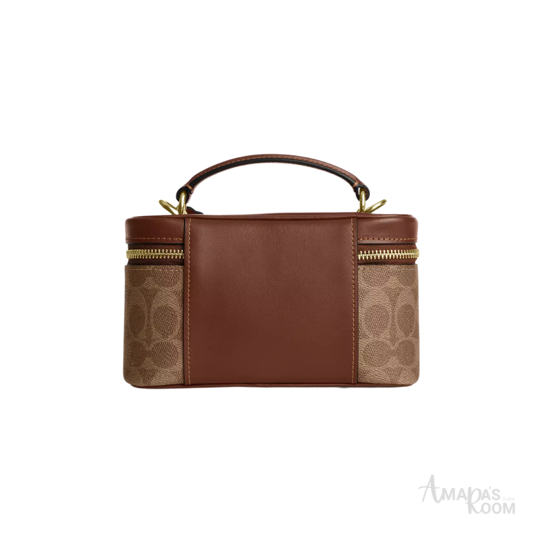 Coach Rainer Crossbody Bag 18 in Signature Canvas – Tan - View 3