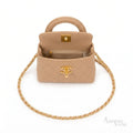 Chanel Kelly Shopper Bag – Beige Quilted - View 4