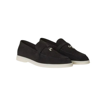Loro Piana Summer Charms Loafers – Caviar - View 1