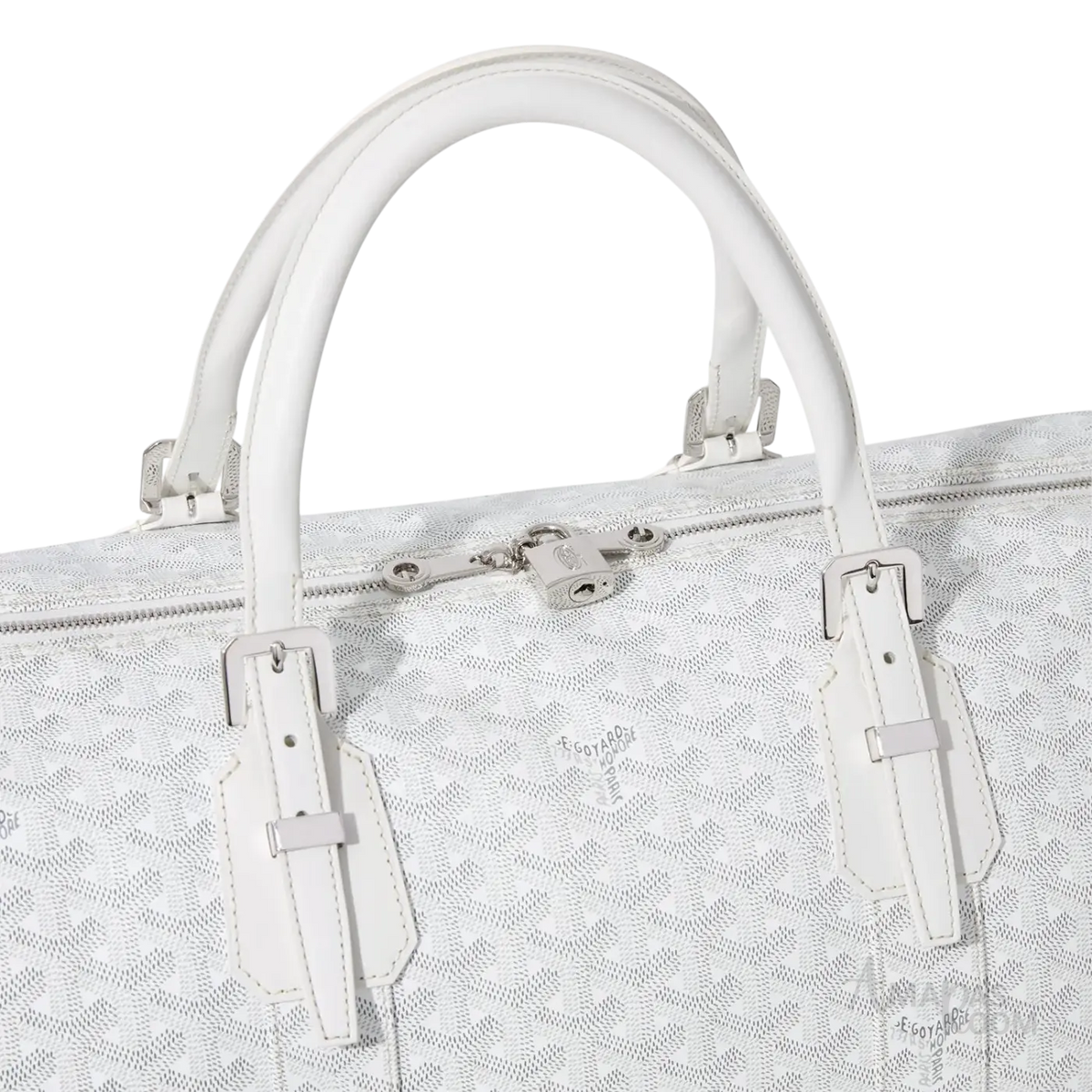 Goyard Boston 50 Bag White - View 2