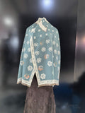 Chanel | Scarf CC Jacquard Sage Green - View 5