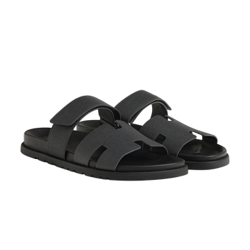 Hermès Chypre Sandals – Gris Orage - View 1
