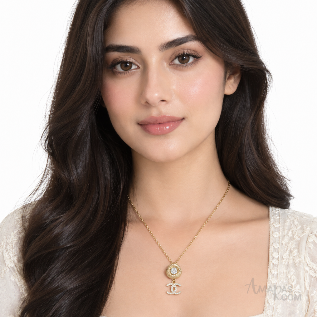 Chanel Twisted CC Pebdant
