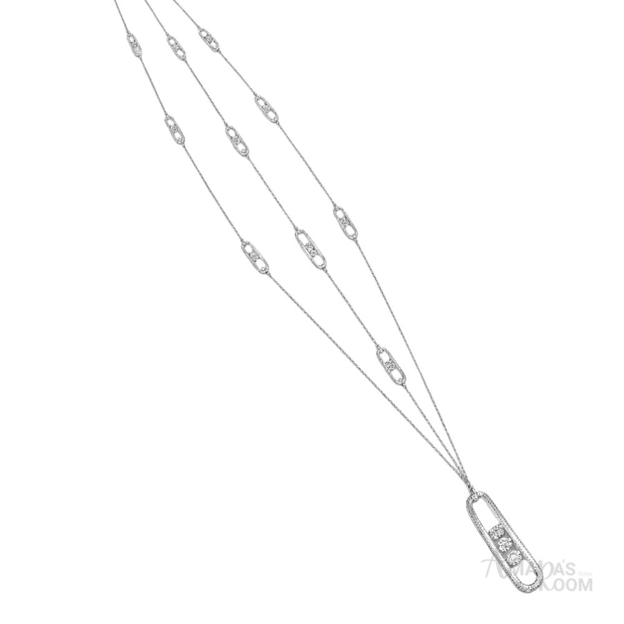 Messika Jewelry | Uno Pavé Yellow Gold Full Diamonds