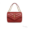 Saint Laurent Loulou Toy Bag – Red - View 1