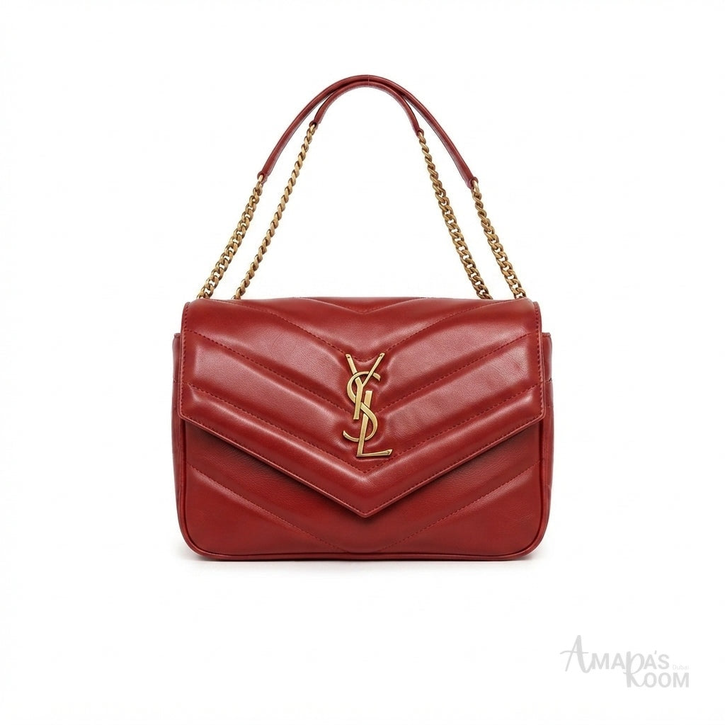 Saint Laurent Loulou Toy Bag – Red - View 1