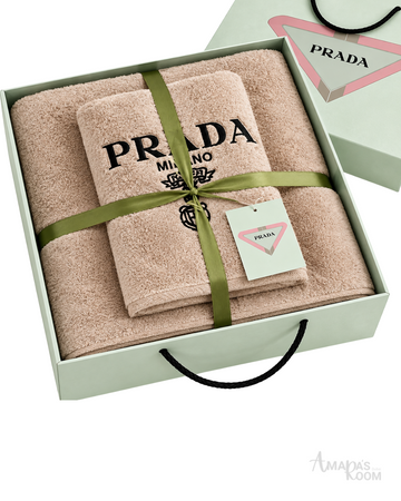 Prada Towel | Microfiber Beige
