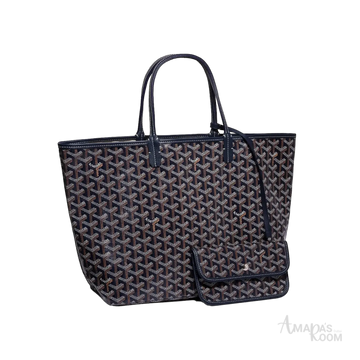 Goyard Saint Louis Tote Bag – Navy Blue - View 1