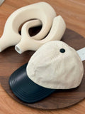 Berluti | Herringbone & Leather Visor Baseball Cap - View 4