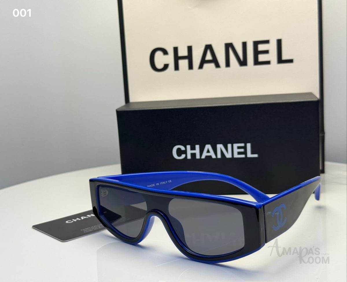 Chanel Sunglasses CH6057 – Black & Blue - View 4