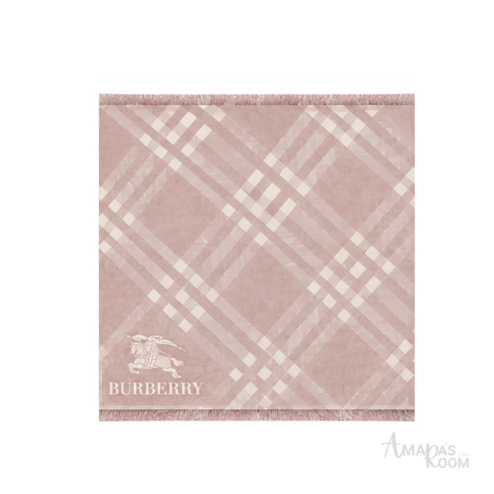 Burberry | Scarf Vintage Check Dusty Pink - View 1