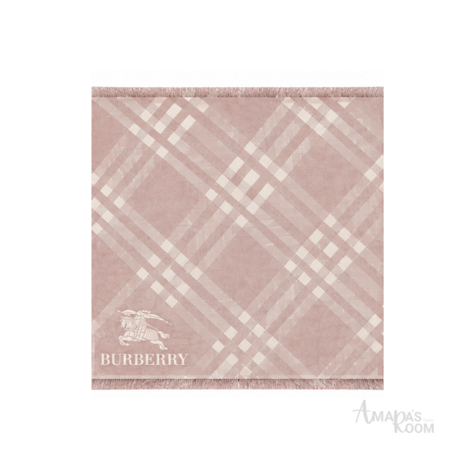 Burberry | Scarf Vintage Check Dusty Pink - View 1