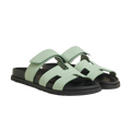 Hermès Chypre Sandals – Vert Jade - View 1