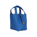 Hermès Picotin Lock 18 Bucket Bag – Bleu Royal Clemence Gold Hardware - View 2