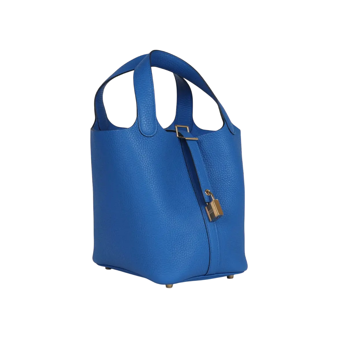 Hermès Picotin Lock 18 Bucket Bag – Bleu Royal Clemence Gold Hardware - View 2
