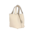 Hermès Picotin Lock 18 Bucket Bag – Nata Clemence Palladium Hardware - View 2