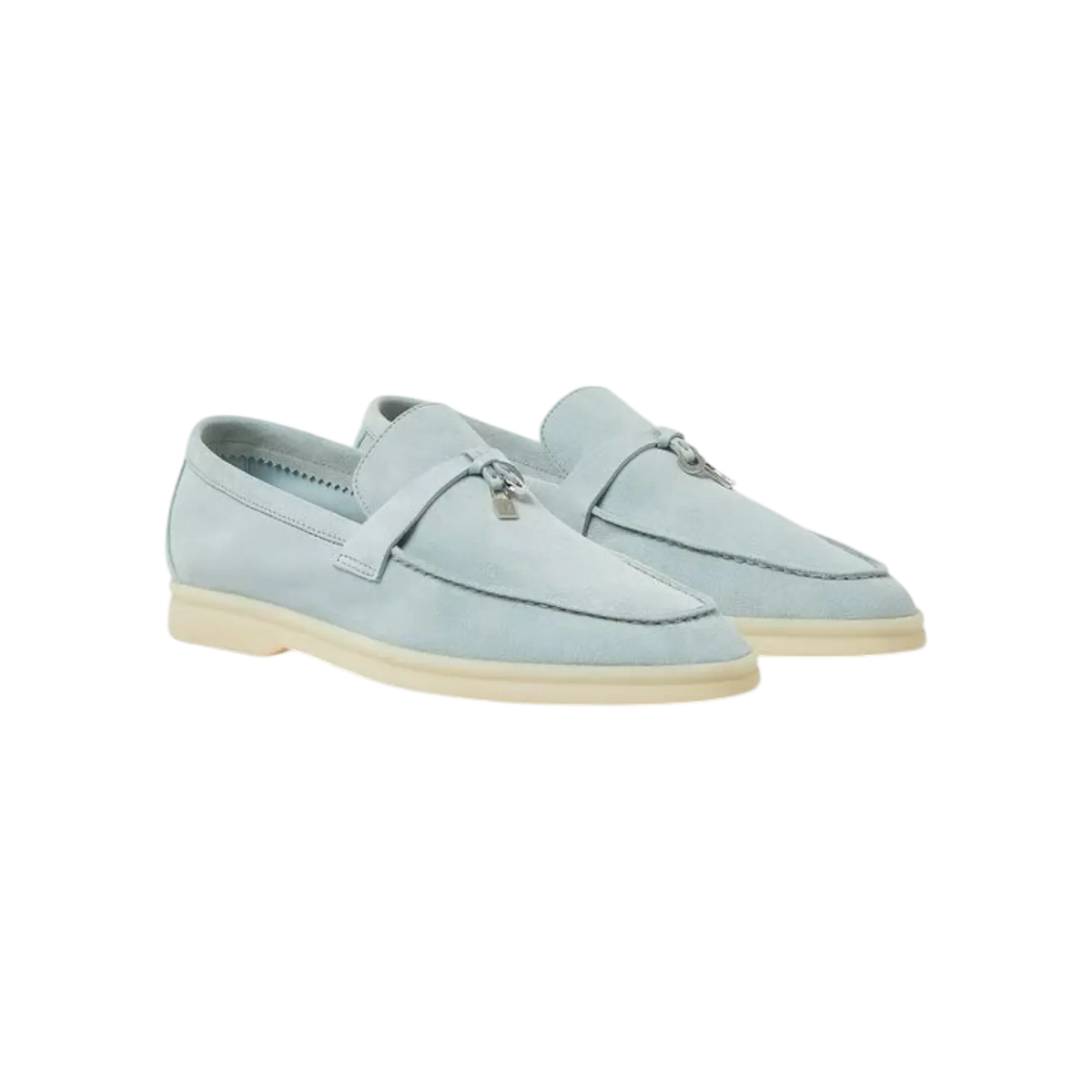Loro Piana Summer Charms Loafers – Spring Waterfall Melange - View 1