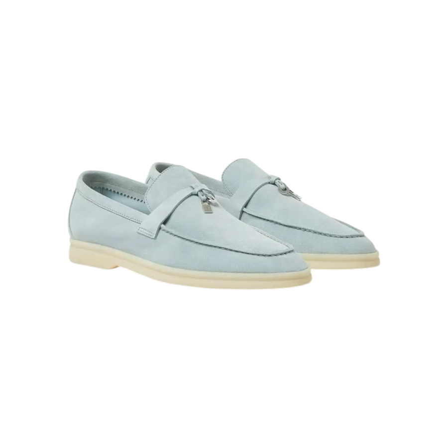 Loro Piana Summer Charms Loafers – Spring Waterfall Melange - View 1