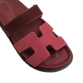 Hermès Chypre Sandals – Rose Pinson / Marron Palissandre - View 2