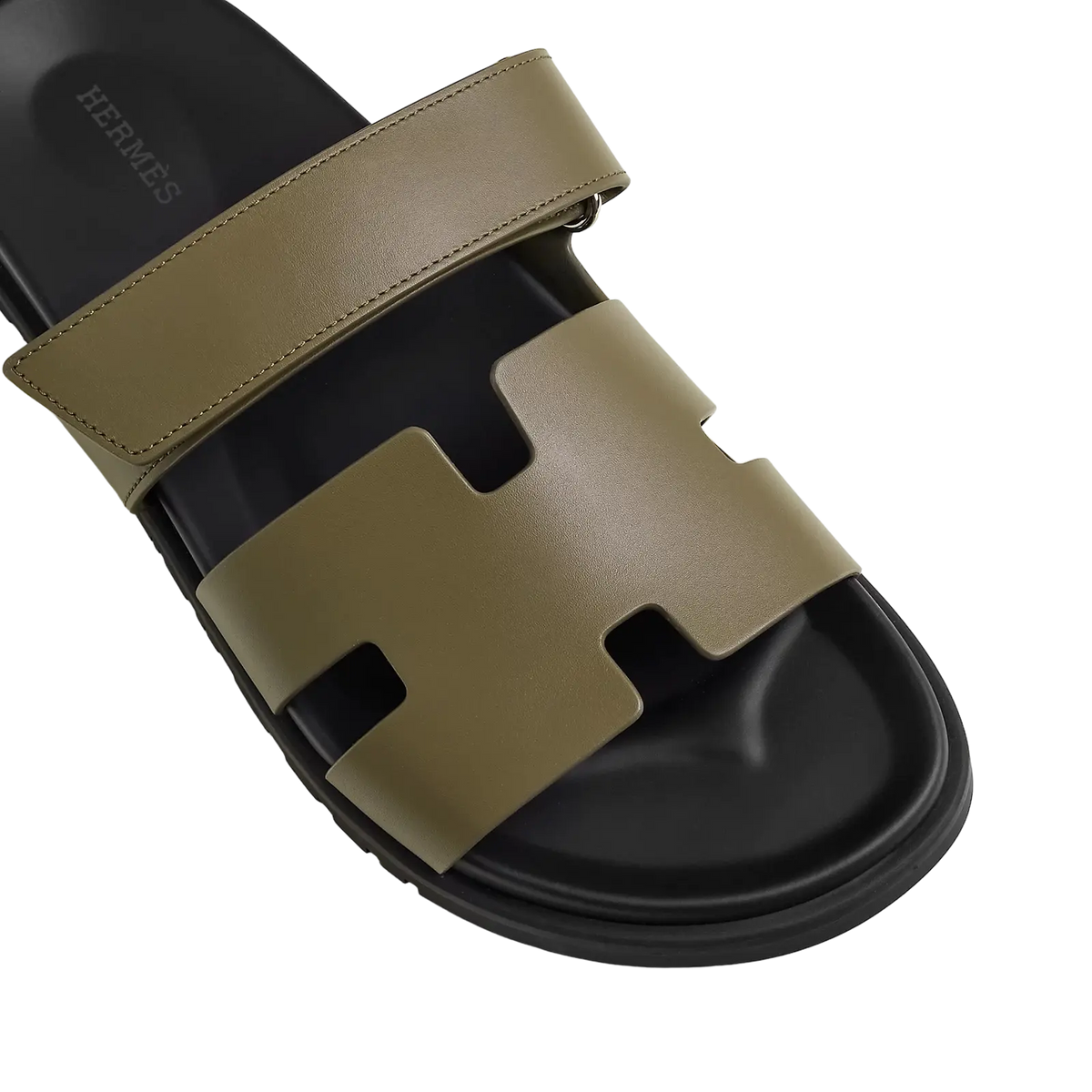 Hermès Chypre Sandals – Vert Toundra - View 2