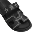 Hermès Chypre Sandals – Noir Star Print - View 2